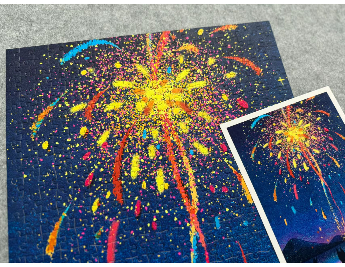 Fireworks of the Day 1000 piece puzzle