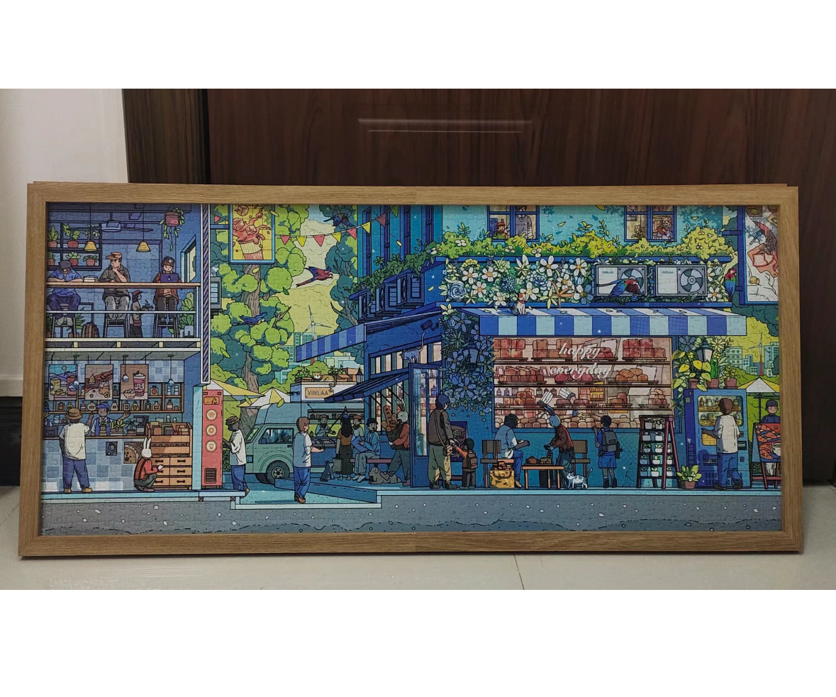 Colorful City 1000 piece puzzle