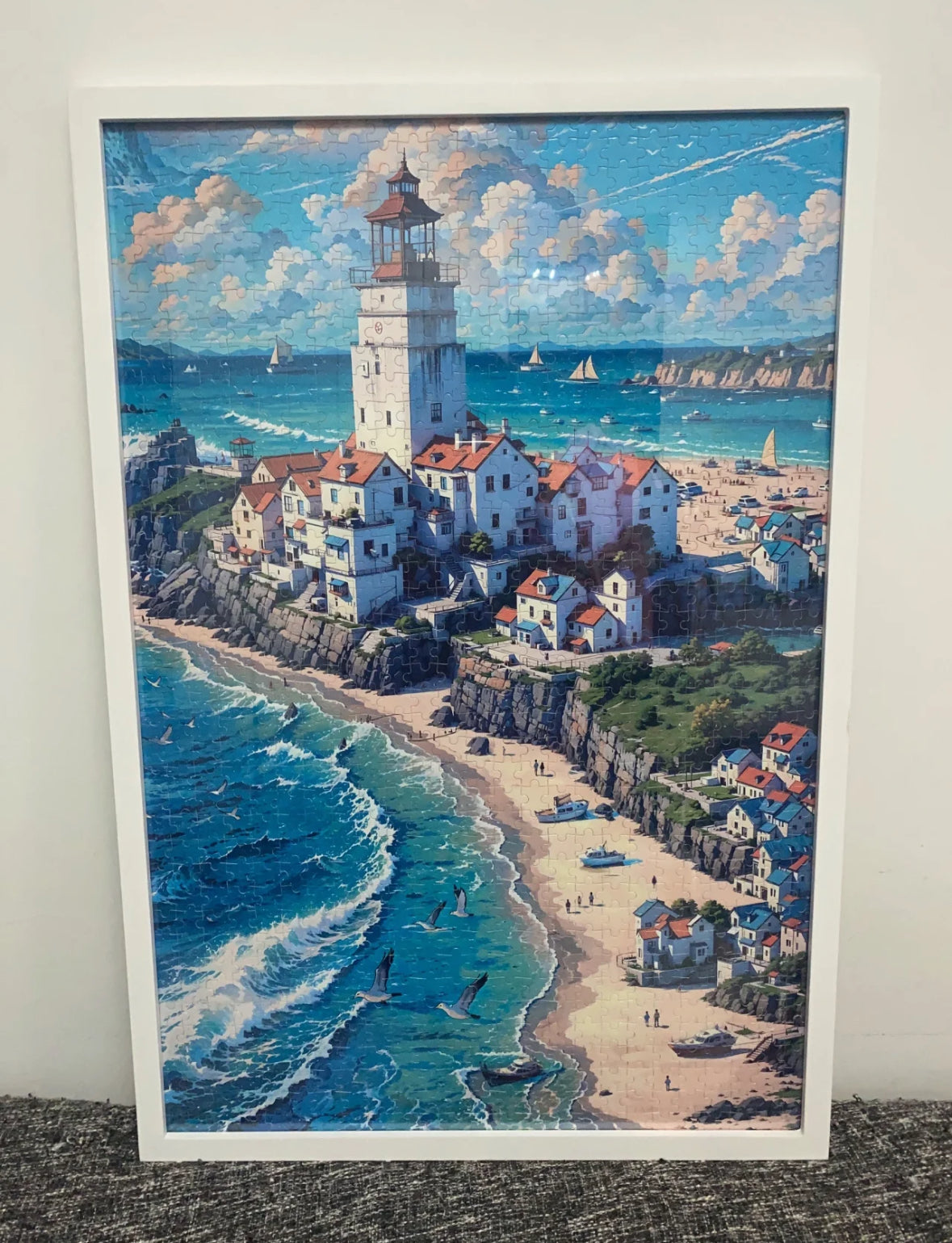 Seaside town 1000 piece puzzle